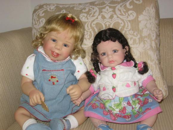 Натали - кукла от Laura Tuzio-Ross, дома (фото 3)