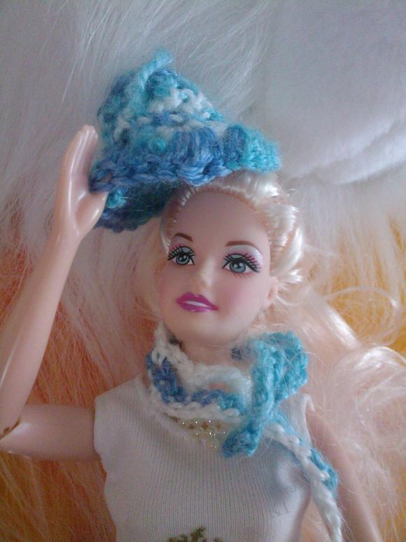 А мы к вам! Шарнирная кукла Эвелин