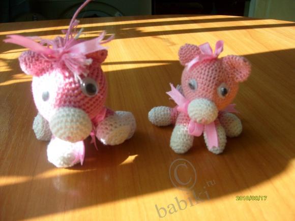 Новые жители нашего дома! - вязанные игрушки крючком (фото 2)