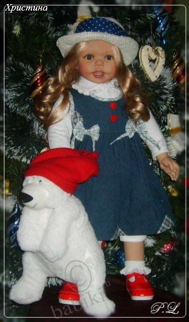 Кукла Христина от мастера из Швейцарии Габи Жак (фото 4)