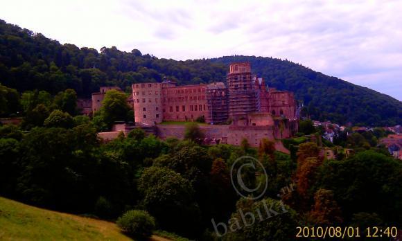 Замок в Хайдельберге. Фотозарисовки