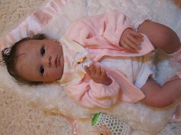 Моя новая девочка-реборн, сделана на заказ (фото 7)