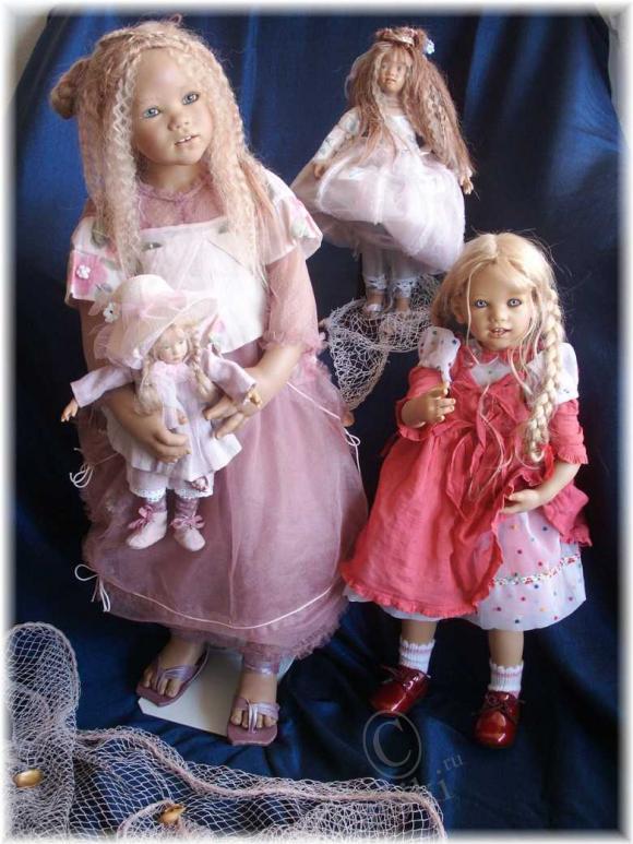 Принцесса подводного царства - кукла ТАНА от Анетты Химштедт и подруги