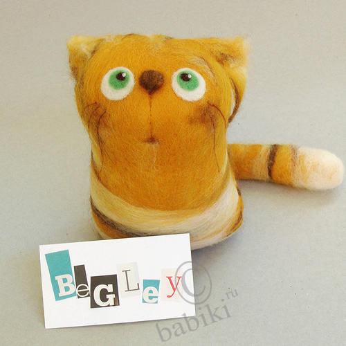 Оригинальные игрушки методом валяния из шерсти (фото 5)