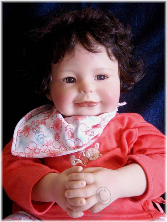 Почти близнецы - Лина и Юльхен - коллекционные куклы от Моники Петер-Ляйхт (фото 10)