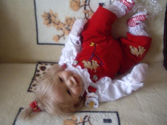 Наконец до меня доехала моя долгожданная Ханни. Коллекционная кукла от Инге Тенбуш (фото 5)