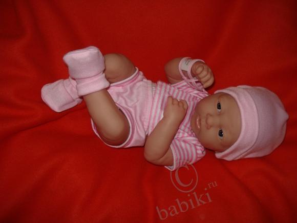 Лукерья - подарок мужа! Newborn baby doll designed by Berenguer