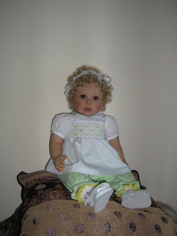 Моя кукла с выставки мастера Дорис Станнат (фото 2)