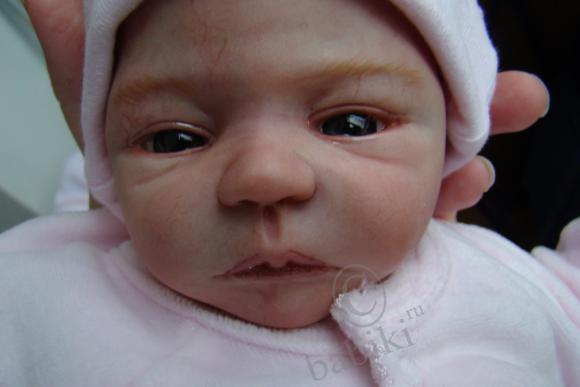 Мое новое творение:новорожденная девочка-реборн Лия