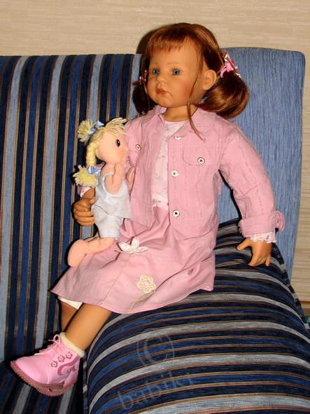 И мы покажемся - девочки Бетин Клемм от Запф - куклы Кира, Ульрика и Маша (фото 2)