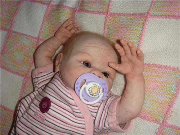 Моя новая девочка реборн Ксюшенька (фото 9)