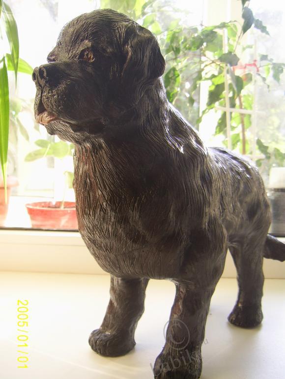 Собака из глины — Лепка авторских игрушек и папье