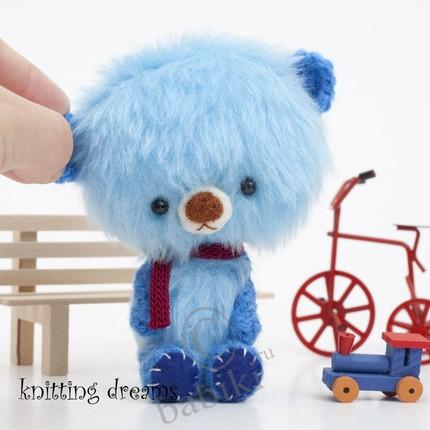 Миниатюрные медвежата, мишки тедди от Knitting Dreams (фото 10)
