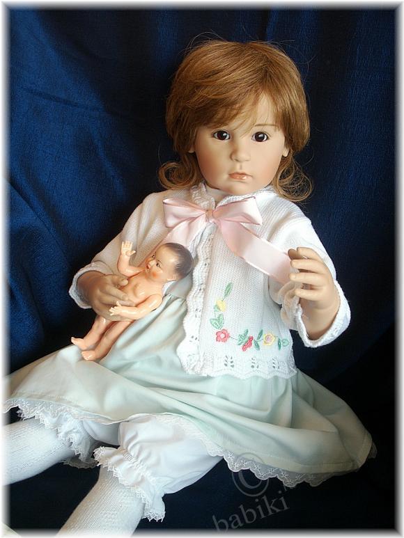 В нашем полку-прибыло! Коллекционная кукла от С. Скилле-"Тоне" (фото 6)