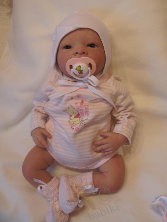 Кукла реборн Эстелька приехала домой. Счастью мамочки нет предела (фото 9)