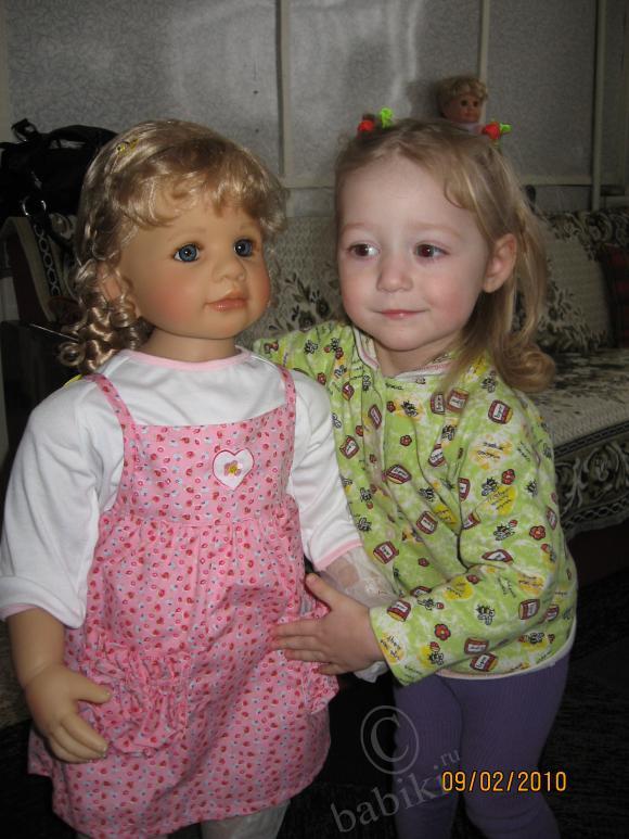 Долгожданная встреча - коллекционная кукла Hannah от Monika Peter-Leicht (фото 3)