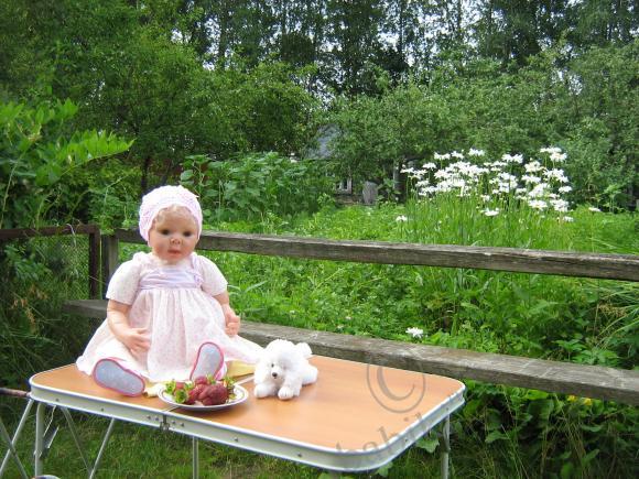 Мои малышки провели субботний вечер на даче | Бэйбики Мои малышки провели субботний вечер на даче