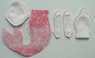 Кукла-русалочка - изготовление текстильной куклы | Бэйбики Кукла-русалочка - изготовление текстильной куклы