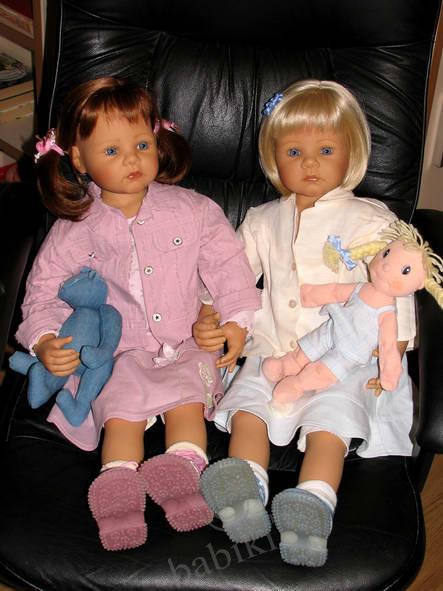 Куклы Запф - сегодня девочек больше! Добавила еще своих двойняшек (фото 2)