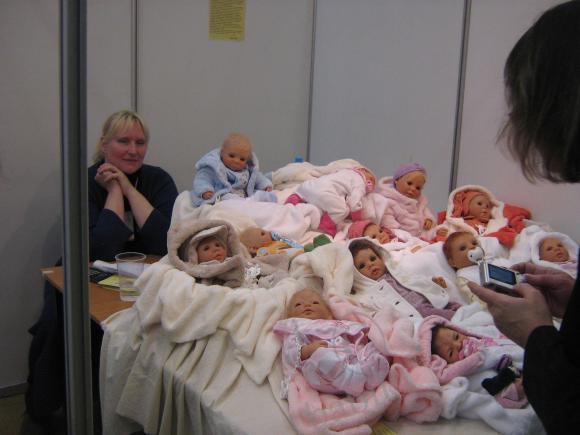 Фото с осенней кукольной  выставки в Москве