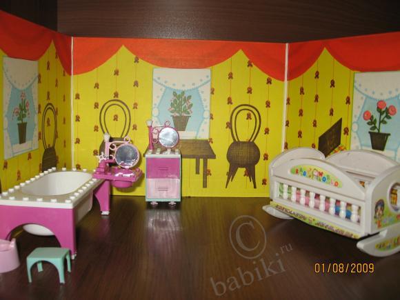 Наша Иришка и её комната — Мебель для кукол и домиков: фото (фото 2)