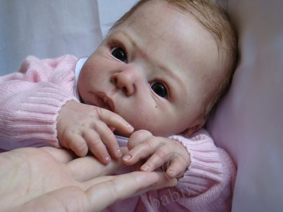 Сестренка для Арсения - кукла реборн Алевтина (фото 4)