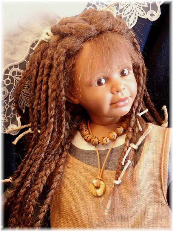 Экзотическая красавица Shawana от Bettina Feigenspann  фирмы ZAPF