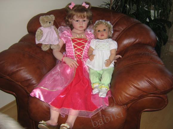 Мечта моего детства исполнилась! У меня появилась замечательная взрослая девочка по имени Анжелика! Я так рада