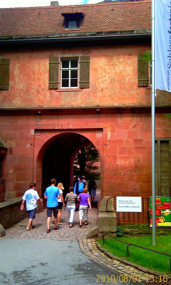 Замок в Хайдельберге. Фотозарисовки