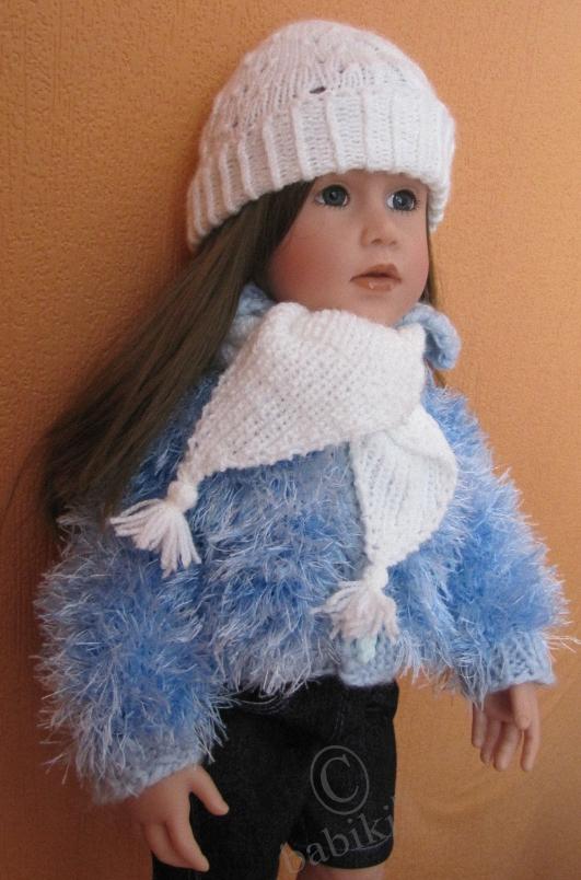 Шапочки для Снегурочки — Одежда и обувь для кукол своими руками: фото (фото 6)