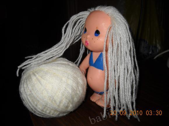 Волосики для куклы Маринки (фото 6)