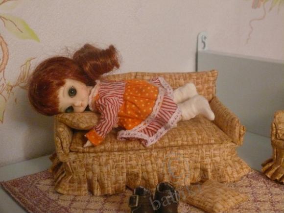 Девочка красавица - шарнирная кукла-малышка БЖД (фото 4)