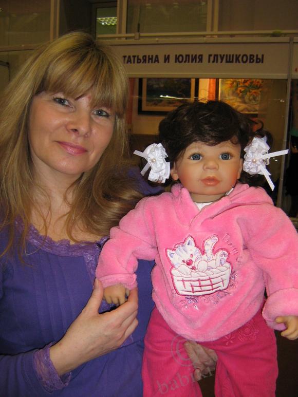 Выставка кукол в Москве 2010 года. (часть 1) - знакомство с мастерами реборнистами