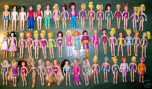 Миниатюрные куколки от Mattel и Polly Pocket (фото 5)