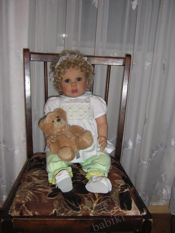 Моя кукла с выставки мастера Дорис Станнат (фото 7)