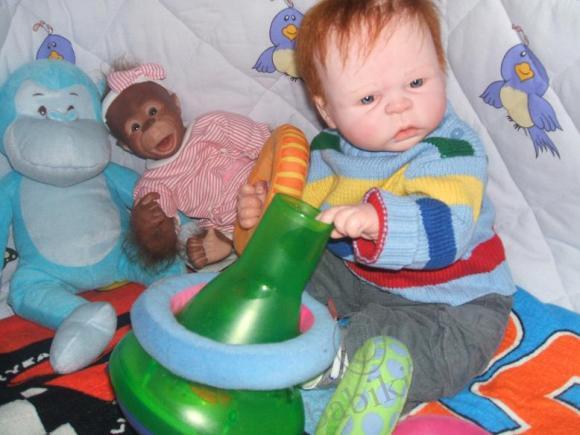 Вот такой бутузик-Никитка, реалистичная кукла реборн | Бэйбики Вот такой бутузик-Никитка, реалистичная кукла реборн (фото 9)