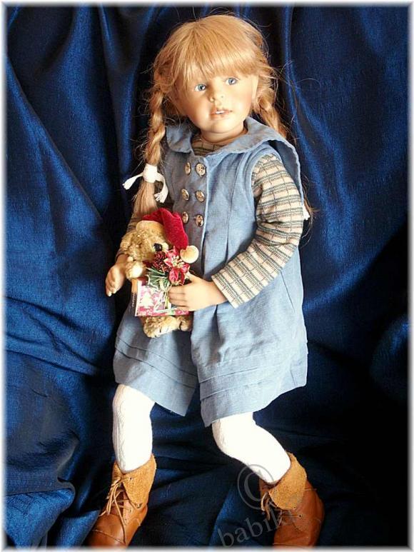 Коллекционные куклы Мелани и Моника - воскресные фотографии (фото 6)