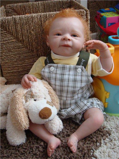 А вот и мой..."Эстель" :) - мальчик реборн (фото 4)