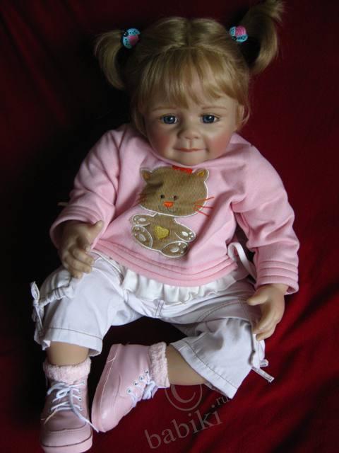 У нас новенькая. Добавила фотографии - кукла Джуди от Моники Левениг (фото 2)