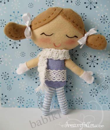 Мягкие текстильные куколки Lolly Dolly (фото 5)