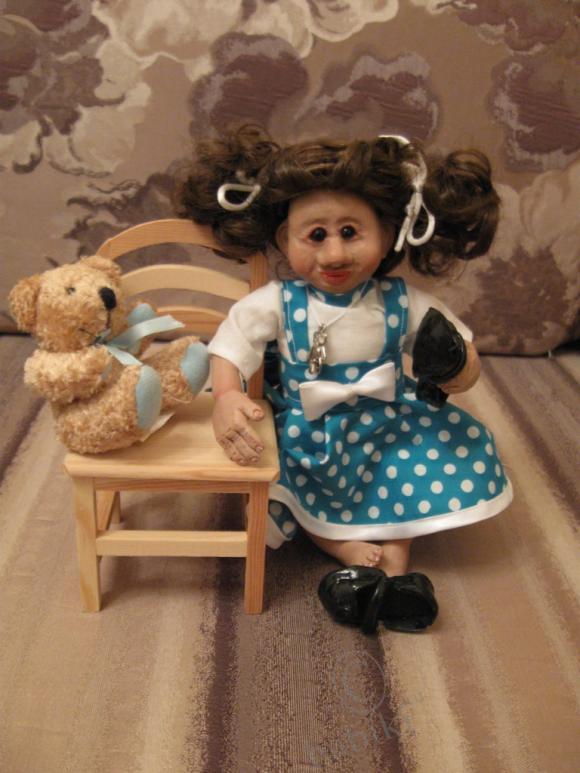 Гала - моя первая куколка своими руками (фото 8)