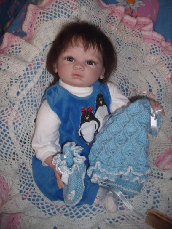 Связала для куклы Реборн — Одежда и обувь для кукол своими руками: фото (фото 7)