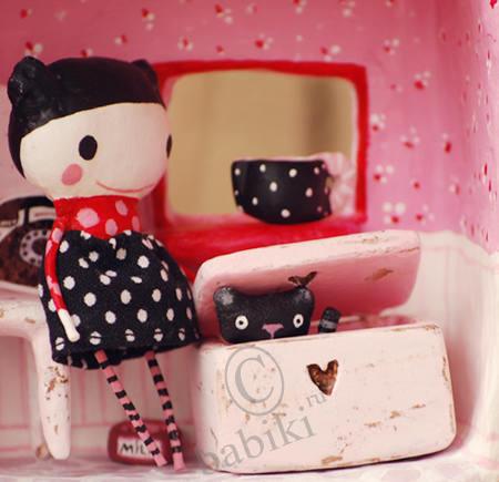 Авторские куклы из ткани by Miriana - Little Dolls (фото 8)