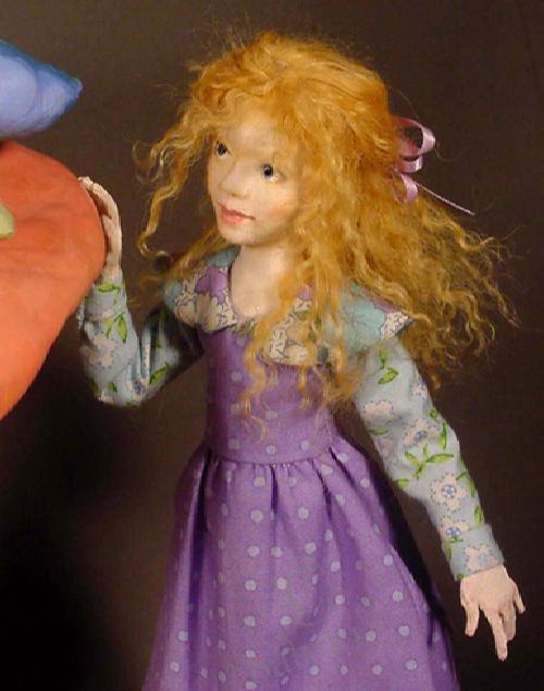 Авторские текстильные куклы Angela Jarecki dolls (фото 6)