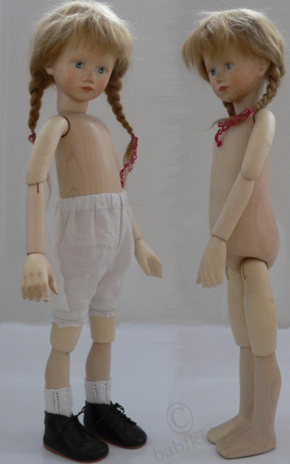 Коллекционные куклы из дерева. Автор Ева Бейтра. Бейерле-Траубингер (фото 7)