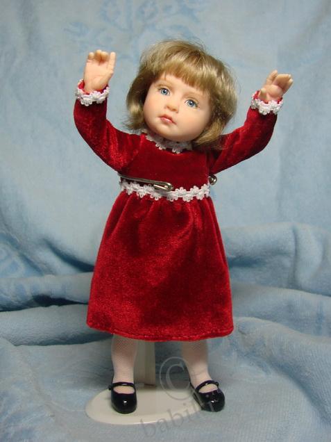 Ксюша, еще одна портретная кукла | Бэйбики Ксюша, еще одна портретная кукла (фото 6)