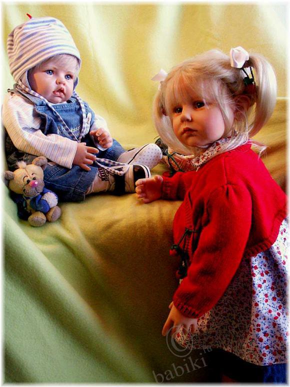 Коллекционная кукла от Хильдегард Гюнцель - Роземарие