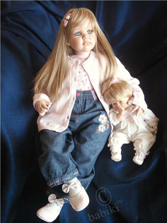 Немного новых фотографий моих кукол или как обновки делили (фото 10)
