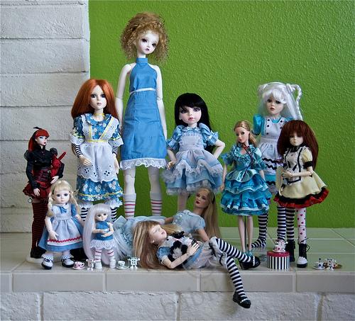 Чужие коллекции кукол-2 — Домашние коллекции кукол: фото собраний (фото 4)