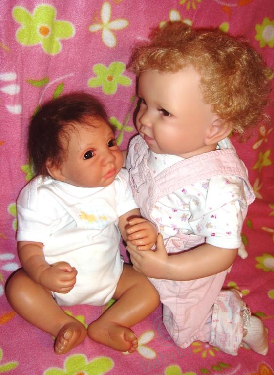 Моя коллекционная кукла - малышка Кристи от Герлинды Фезер (фото 9)